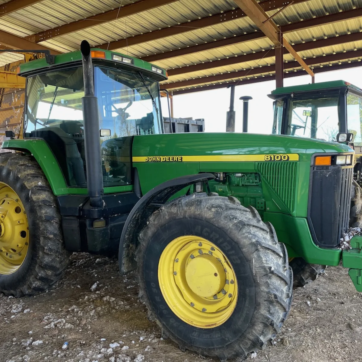 Farm equipment documented during an agricultural valuation