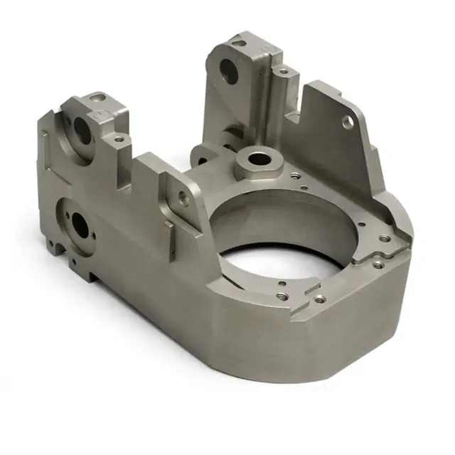 Precision CNC-machined aluminum housing