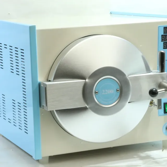 Tabletop steam autoclave sterilizer