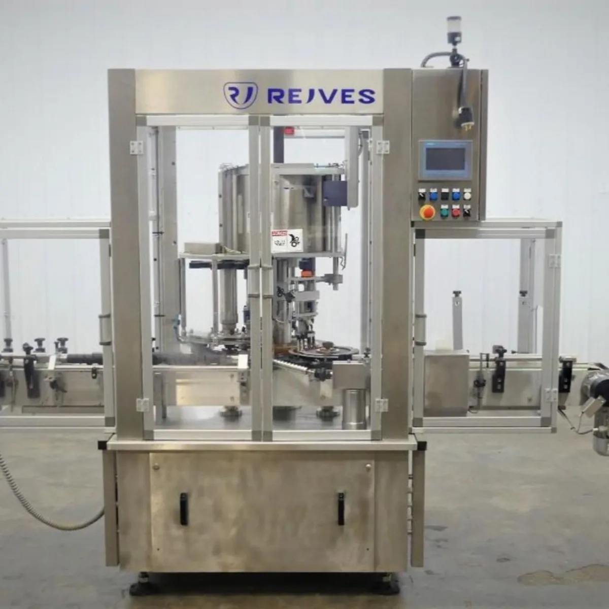 Packaging machinery documented during an on-site appraisal inspection